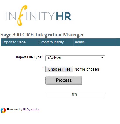 Core HR Connector Interface